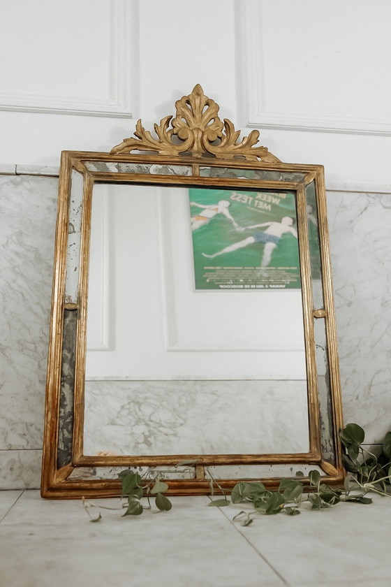 Image 1 of Miroir baroque français ancien