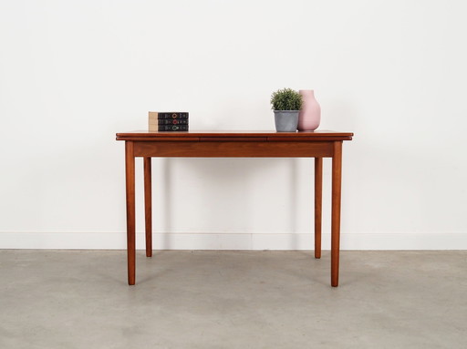 Table en teck, Design danois, 1970S, Production : Danemark