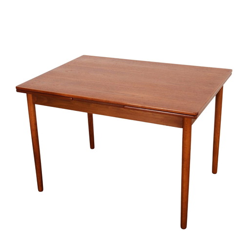 Table en teck, Design danois, 1970S, Production : Danemark