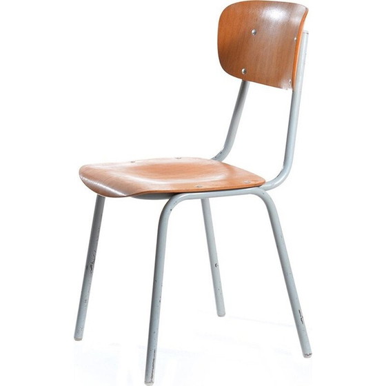 Image 1 of Chaises d'école tchécoslovaques vintage - années 1960