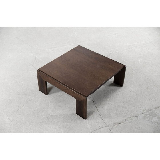 Image 1 of Table basse vintage en teck Bastiano par Tobia et Afra Scarpa pour Gavina, 1960