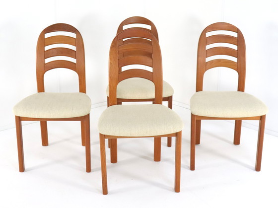 Image 1 of 4X chaises Holstebro 'Faster' Vintage