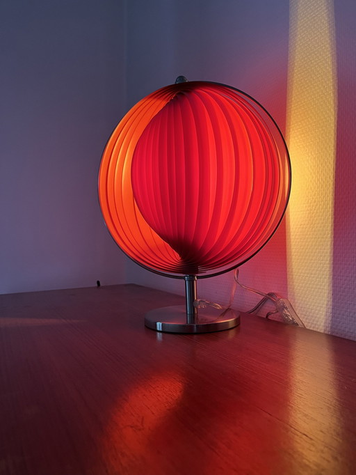 Lampe de lune Kare rouge