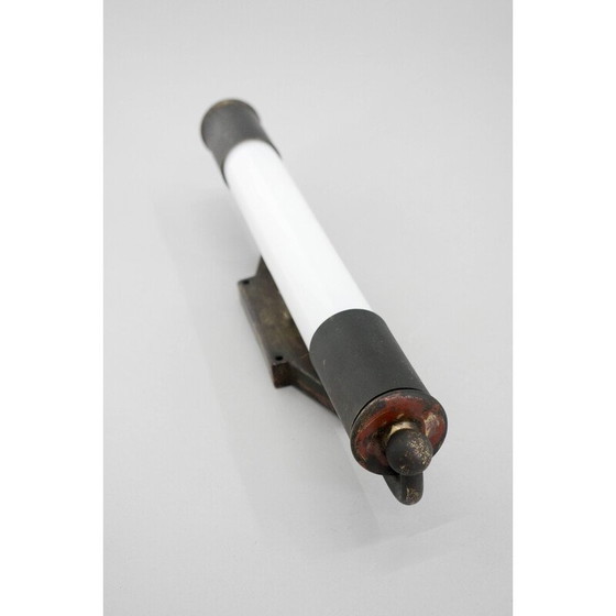 Image 1 of Lampe murale Vintage Art Deco en laiton, 1920