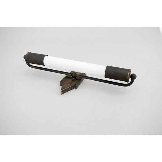 Image 1 of Lampe murale Vintage Art Deco en laiton, 1920