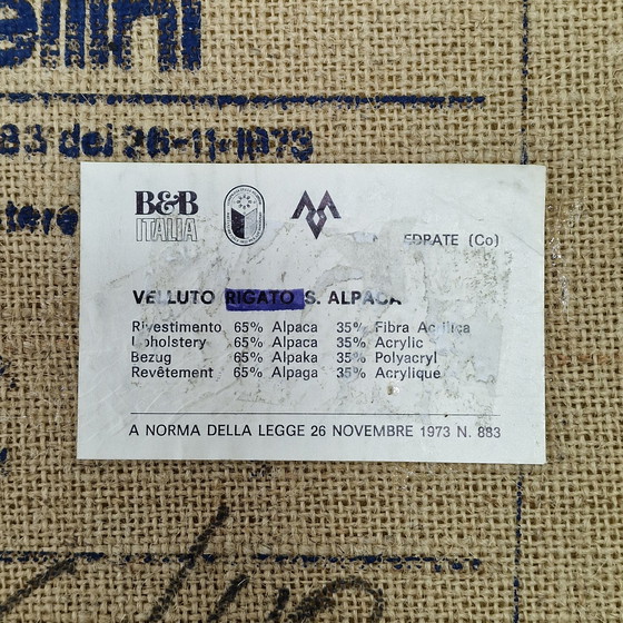 Image 1 of Lit ou Daybed Bamboletto Par Mario Bellini Pour B&B Italia, 1970's