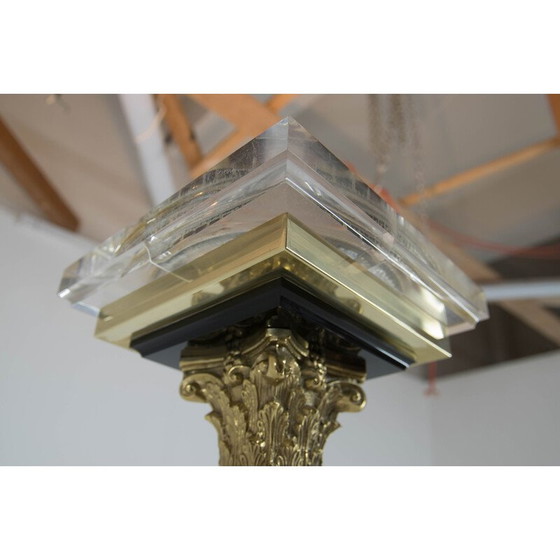 Image 1 of Lampadaire vintage avec lumière verticale, Italie 1970