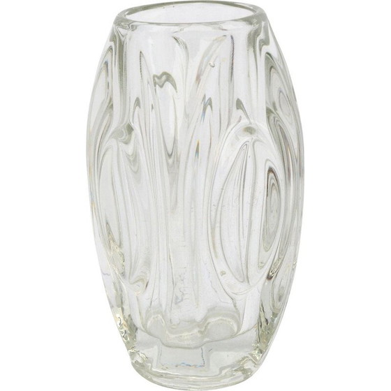 Image 1 of Vase vintage de R. Schrötter pour Sklo Union Rosice, Tchécoslovaquie 1950