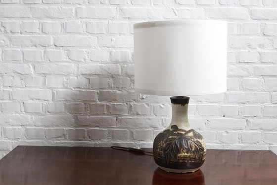 Image 1 of Lampe de table vintage en céramique Axella, Danemark