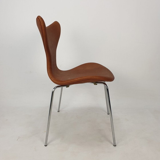 Image 1 of Ensemble de 6 chaises Lily vintage par Arne Jacobsen pour Fritz Hansen, 1960