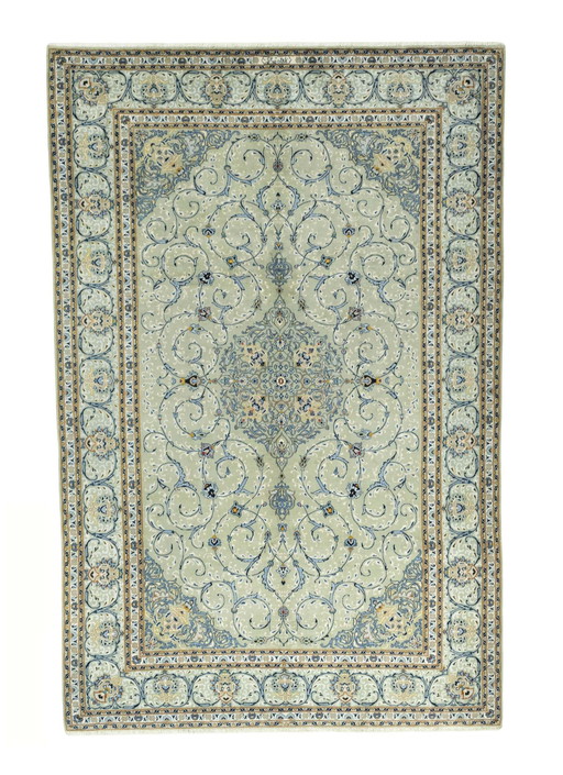  Tapis d'Orient Keshan liège noué à la main - 355 X 234 cm