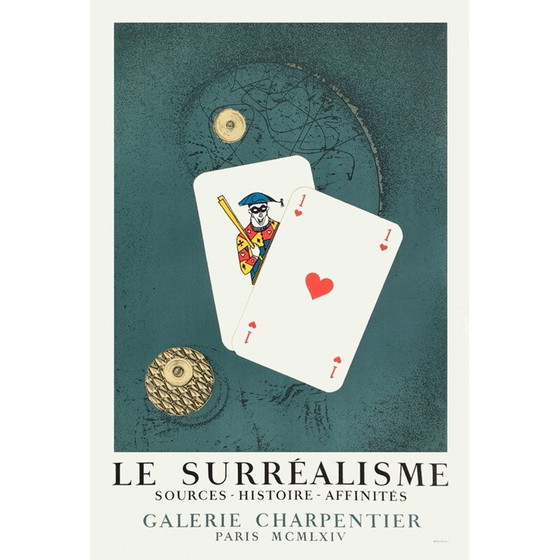 Image 1 of Affiche vintage "Surréalisme" de Max Ernst, 1964