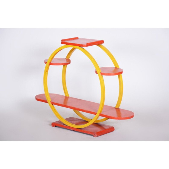 Image 1 of Jardinière vintage en bois, tchèque 1940