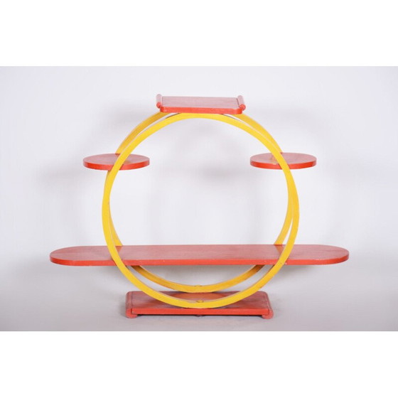 Image 1 of Jardinière vintage en bois, tchèque 1940