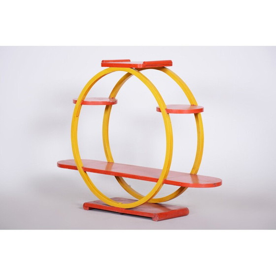 Image 1 of Jardinière vintage en bois, tchèque 1940