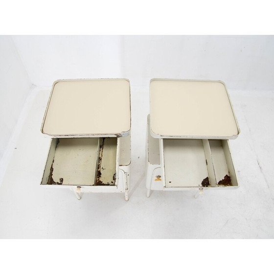 Image 1 of Paire de tables de nuit vintage, années 1920