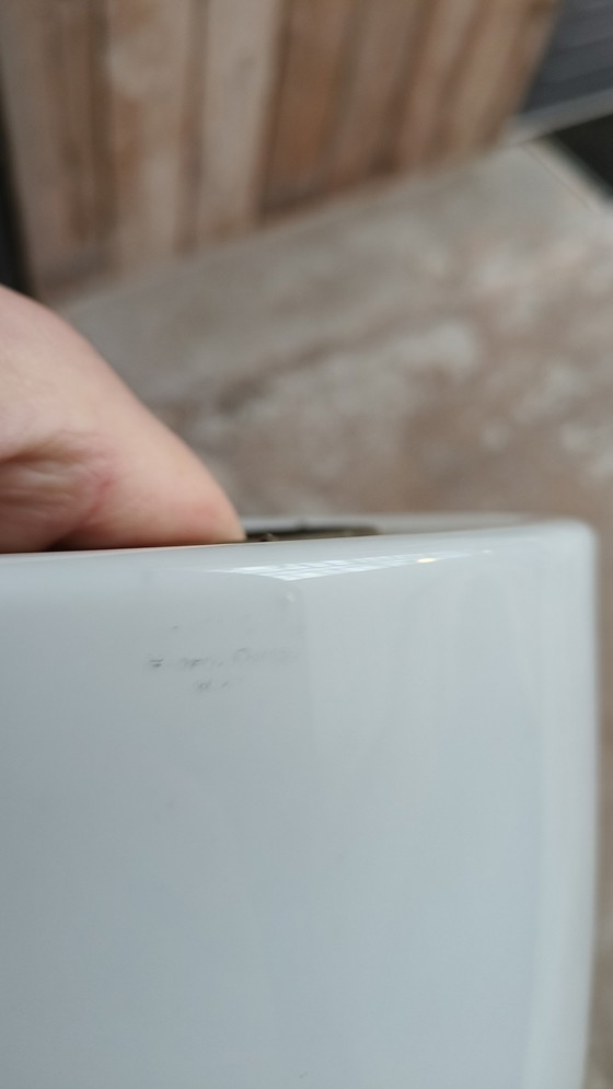 Image 1 of Hamolite 1934 By Frans Hamers Art Deco Opaline Ceiling Lamp