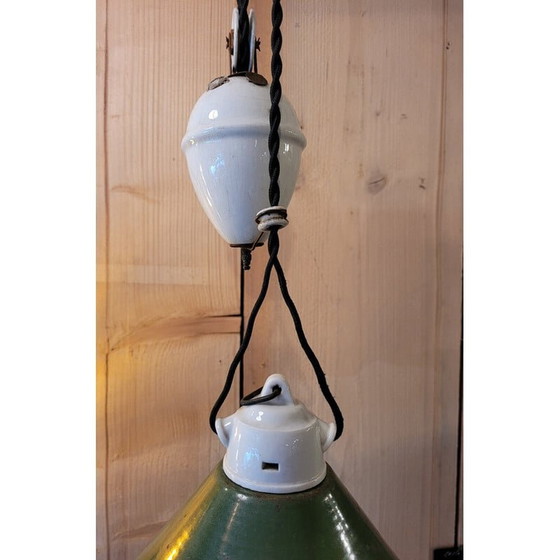 Image 1 of Lampe suspendue vintage "rise and fall"