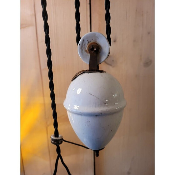 Image 1 of Lampe suspendue vintage "rise and fall"