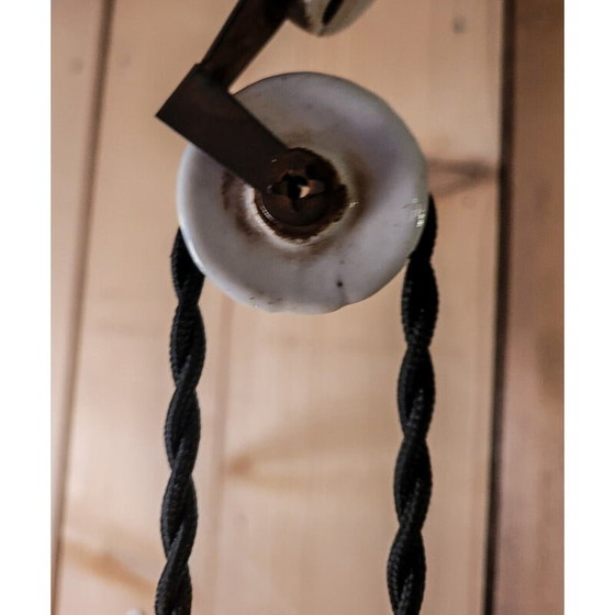 Image 1 of Lampe suspendue vintage "rise and fall"