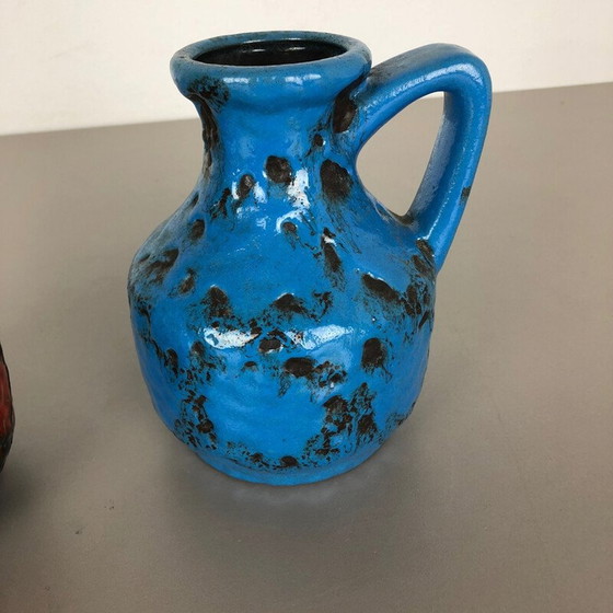 Image 1 of Paire de vases en céramique vintage de BAY ceramics, Allemagne 1960
