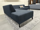 Gelderland 6511 Canapé d'angle tissu bleu 293X240