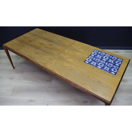 Image 1 of Banc en bois de rose, design danois, années 1960, designer : Johannes Andersen, fabricant : C.F.C. Silkeborg