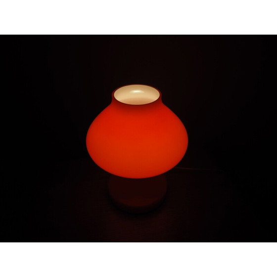Image 1 of Lampe de table vintage en verre par Stepan Tabery, Tchécoslovaquie 1970