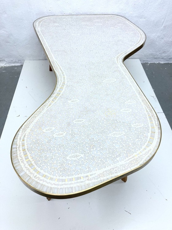 Image 1 of Berthold Müller Grande table en mosaïque