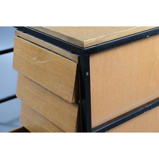 Image 1 of Bureau pliant vintage en tubes d'acier, Allemagne 1960