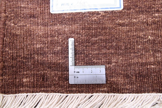 Image 1 of Tapis moderne Gabbeh Loom Unicolore noué à la main 292 X 202 cm Nouveau tapis