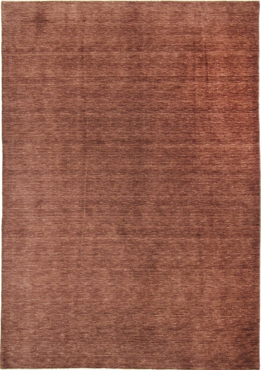 Tapis moderne Gabbeh Loom Unicolore noué à la main 292 X 202 cm Nouveau tapis