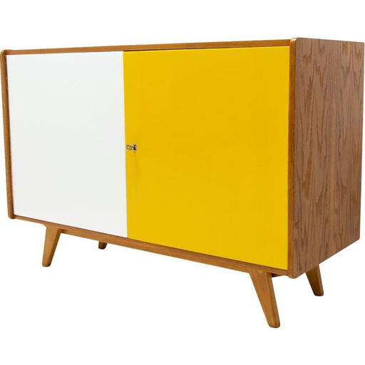 Buffet vintage en hêtre U-450 par Jiří Jiroutek pour Interiér Praha, Tchécoslovaquie 1960