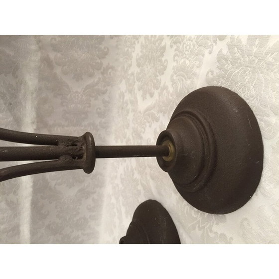 Image 1 of Chandelier vintage en fonte