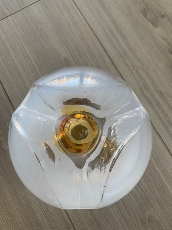 Image 1 of Rare, Vintage Mazzega Murano Pendant Light with 5 Globes