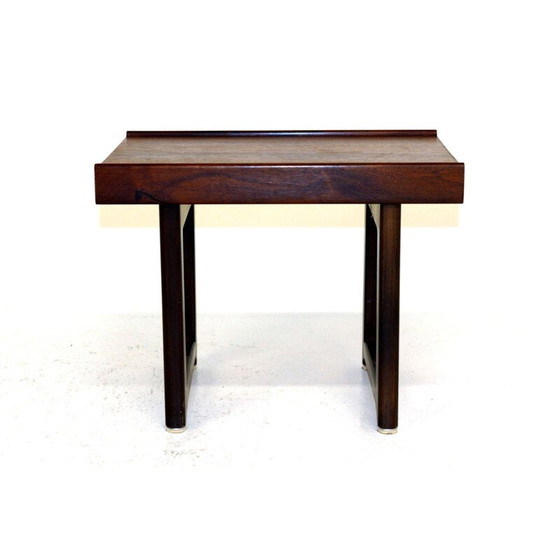 Image 1 of Table d'appoint vintage en bois de rose par Torbjörn Afdal pour le fabricant norvégien bRuksbo 1960