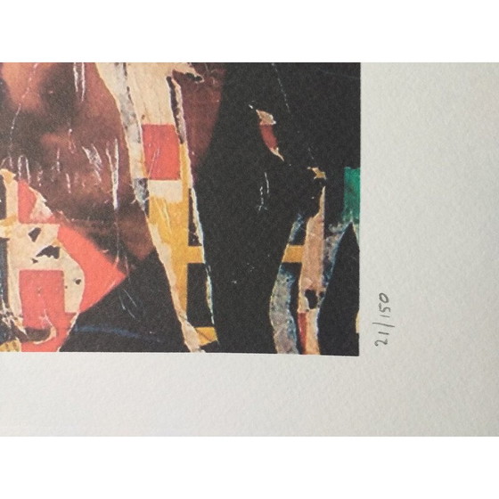 Image 1 of Lithographie vintage "Marilyn" de Domenico Mimmo Rotella, 2010