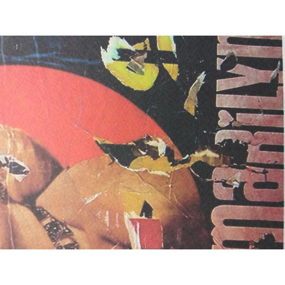 Image 1 of Lithographie vintage "Marilyn" de Domenico Mimmo Rotella, 2010