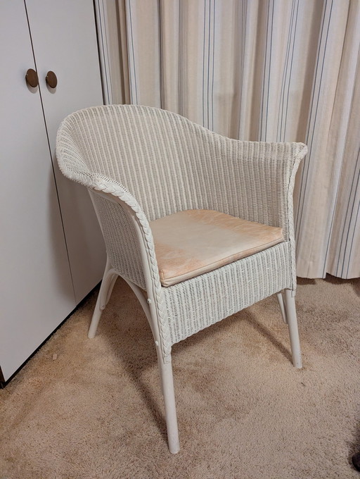 Chaise en rotin vintage