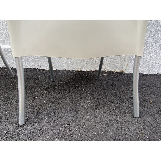 Image 1 of Paire de fauteuils vintage Lord Yo en aluminium et polypropylène par Philippe Starck pour Driade, 1990