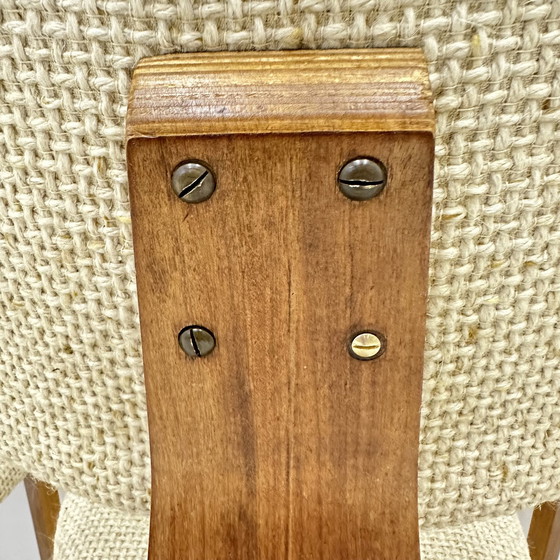 Image 1 of Lot de 4 chaises de salle à manger en contreplaqué Cor Alons, Mid Century Modern Dutch Design , 1960S