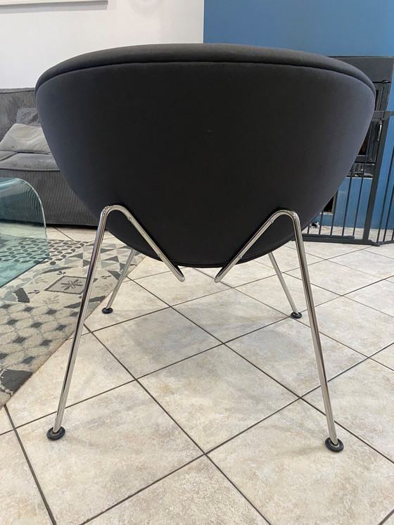 Image 1 of Fauteuil Orange Slice 437 De Pierre Paulin Pour Artifort Gris 1980