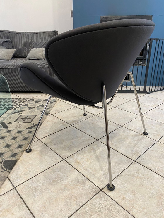 Image 1 of Fauteuil Orange Slice 437 De Pierre Paulin Pour Artifort Gris 1980