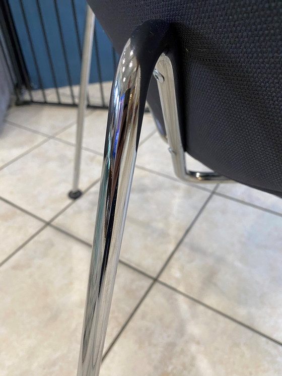 Image 1 of Fauteuil Orange Slice 437 De Pierre Paulin Pour Artifort Gris 1980