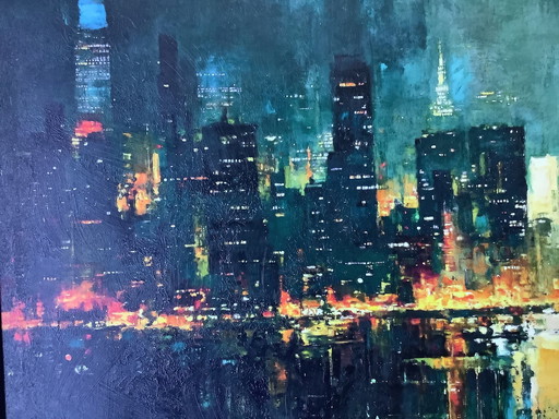 City Nocturne Ii, Artiste John Wysocky