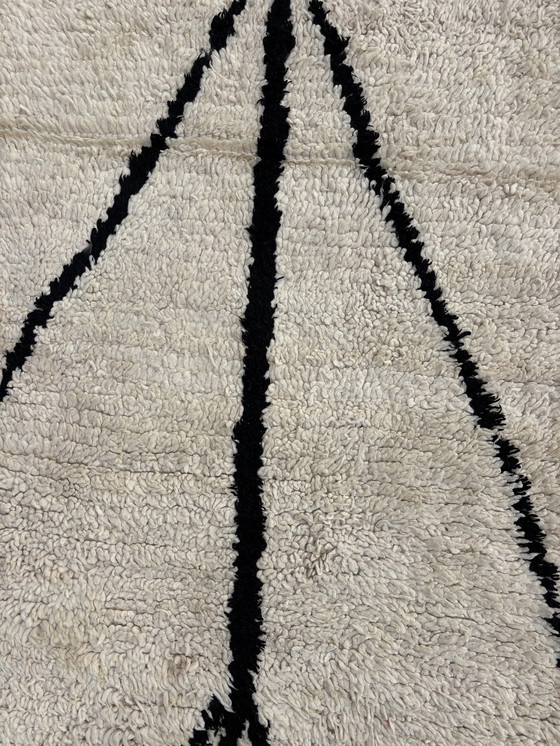 Image 1 of Tapis marocain vintage Beni Ouarain 110X200 Cm