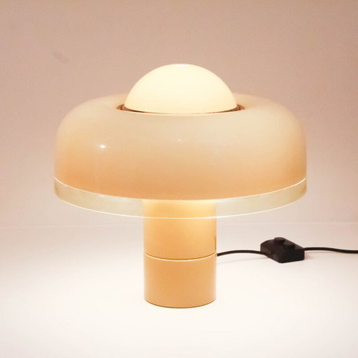 Lampe de table vintage Harvey Guzzini Brumbry, 1980