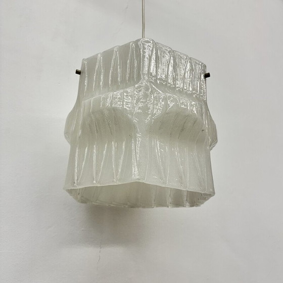 Image 1 of Lampe suspendue en lucite Mid Century, 1970