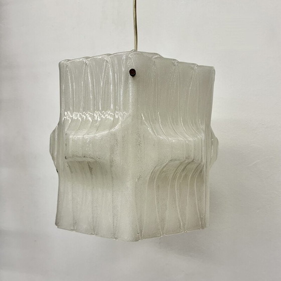 Image 1 of Lampe suspendue en lucite Mid Century, 1970