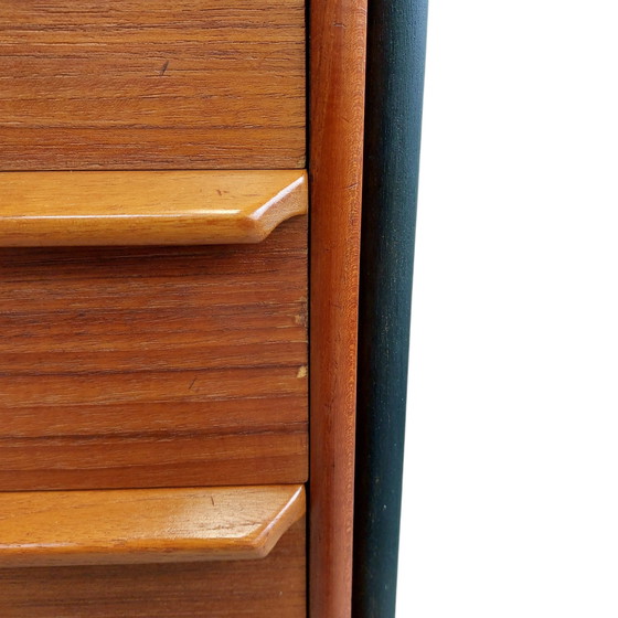 Image 1 of Bureau danois vintage autoportant, bureau de direction